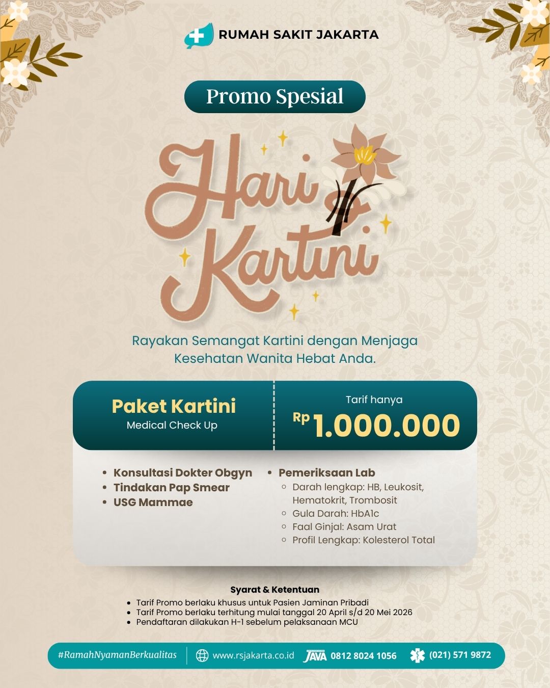Promo Spesial Pemeriksaan Vitamin D 25-OH